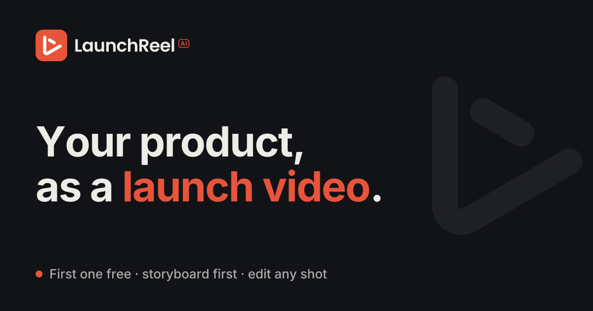 LaunchReel screenshot